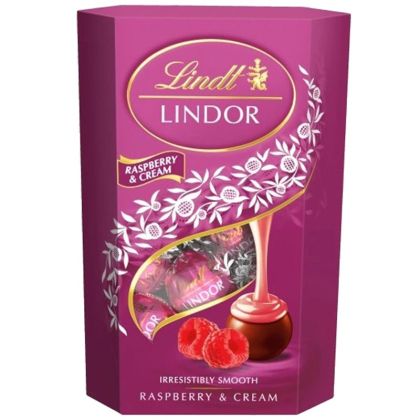 Шоколадови Бонбони Lindt Lindor Малина
